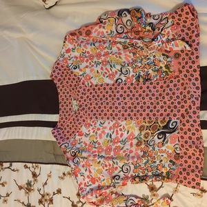 2/$10 Cato lightweight boxy top